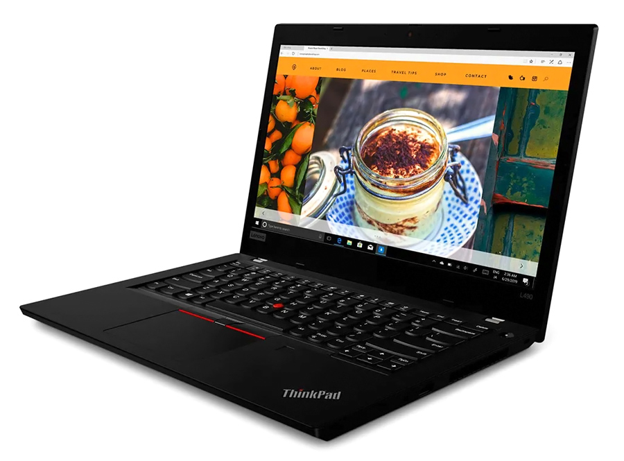 LENOVO Laptop ThinkPad L490, Refurbished Grade A, i5-8265U, 8/256GB M.2, 14", Cam, Intel UHD Graphics 620, FreeDOS - LENOVO 119355