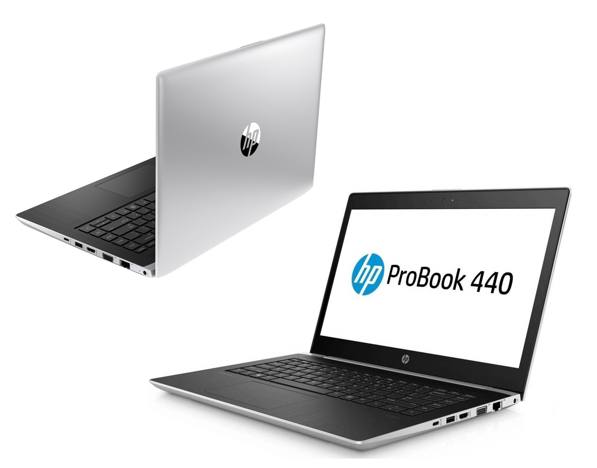 HP Laptop ProBook 440 G5, Refurbished Grade B, i5-8250U, 8/128GB M.2, 14", Cam, UHD Graphics 620/GF 930MX, FreeDOS - HP 120911