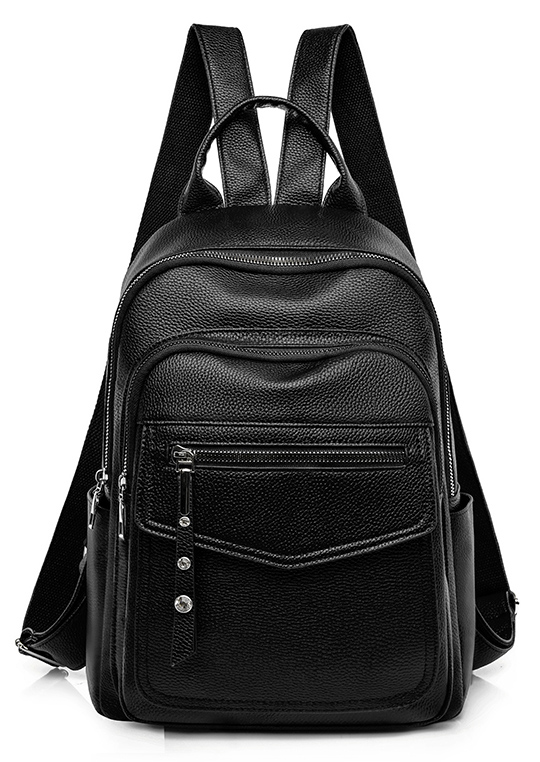 ROXXANI γυναικεία τσάντα πλάτης LBAG-0023, μαύρη - ROXXANI 109373