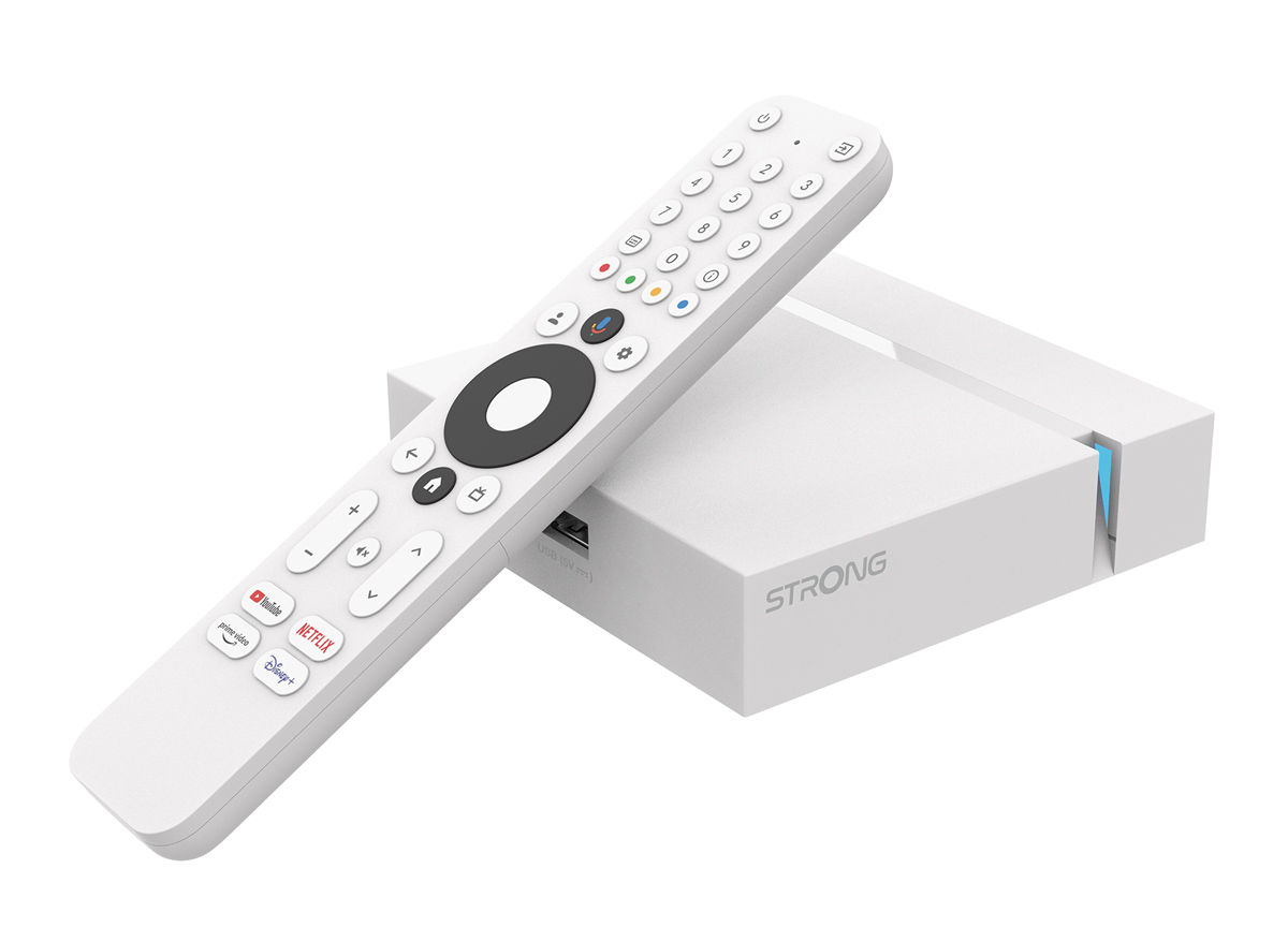 STRONG TV Box LEAP-S3+, Google πιστοποίηση, 4K, WiFi, Google/Netflix πιστοποίηση, Android 11 - STRONG 116522