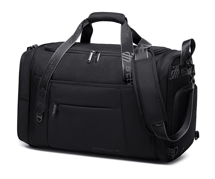 ARCTIC HUNTER τσάντα ταξιδίου LX00021, πτυσσόμενη, 30L, μαύρη - ARCTIC HUNTER 102780