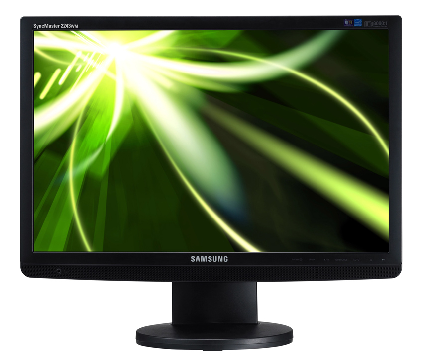 SAMSUNG used οθόνη 2243WM LCD, 22" 1680x1050px, VGA/DVI-D, με ηχεία, FQ - SAMSUNG 81466