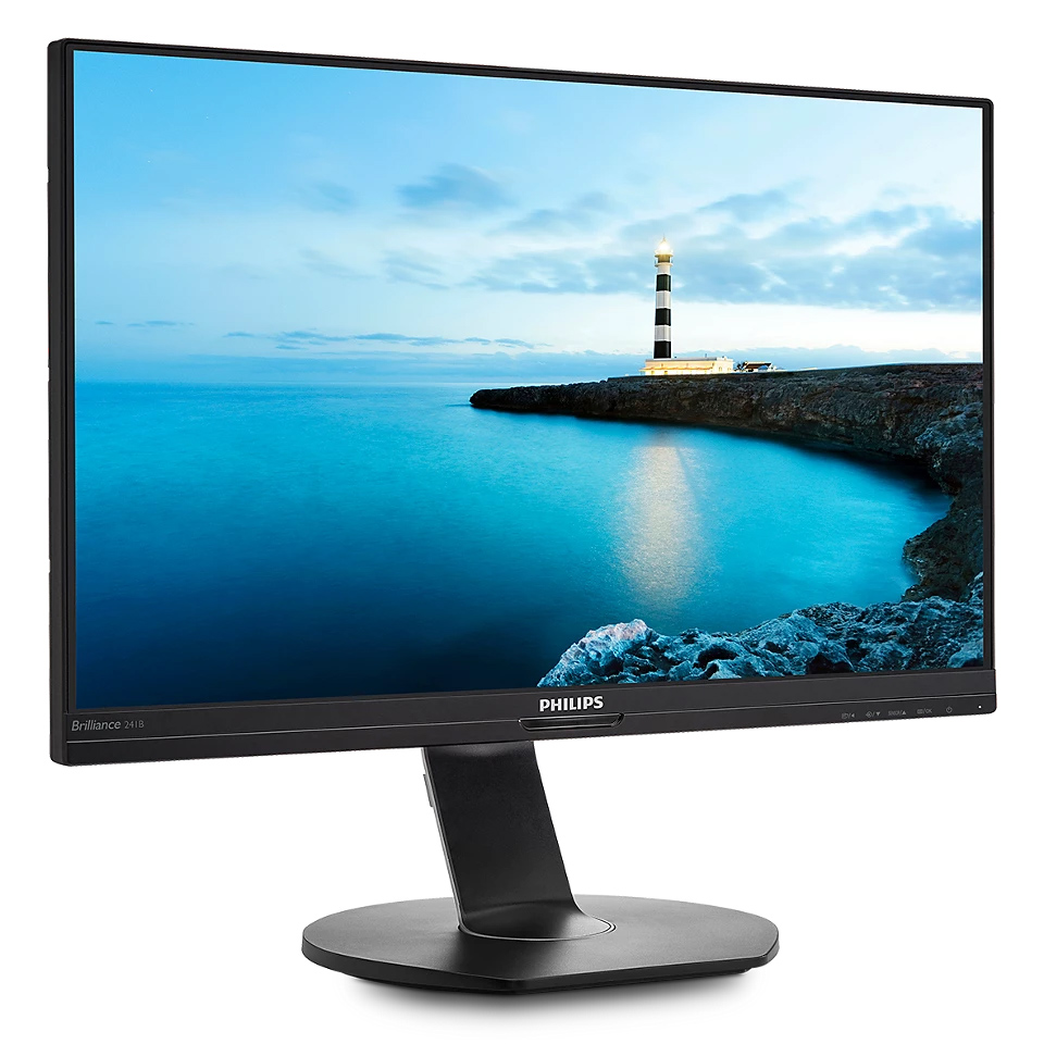 PHILIPS used οθόνη 241B7QUPEB IPS-LED, 23.6", 1920x1080, VGA, Grade B - PHILIPS 118671