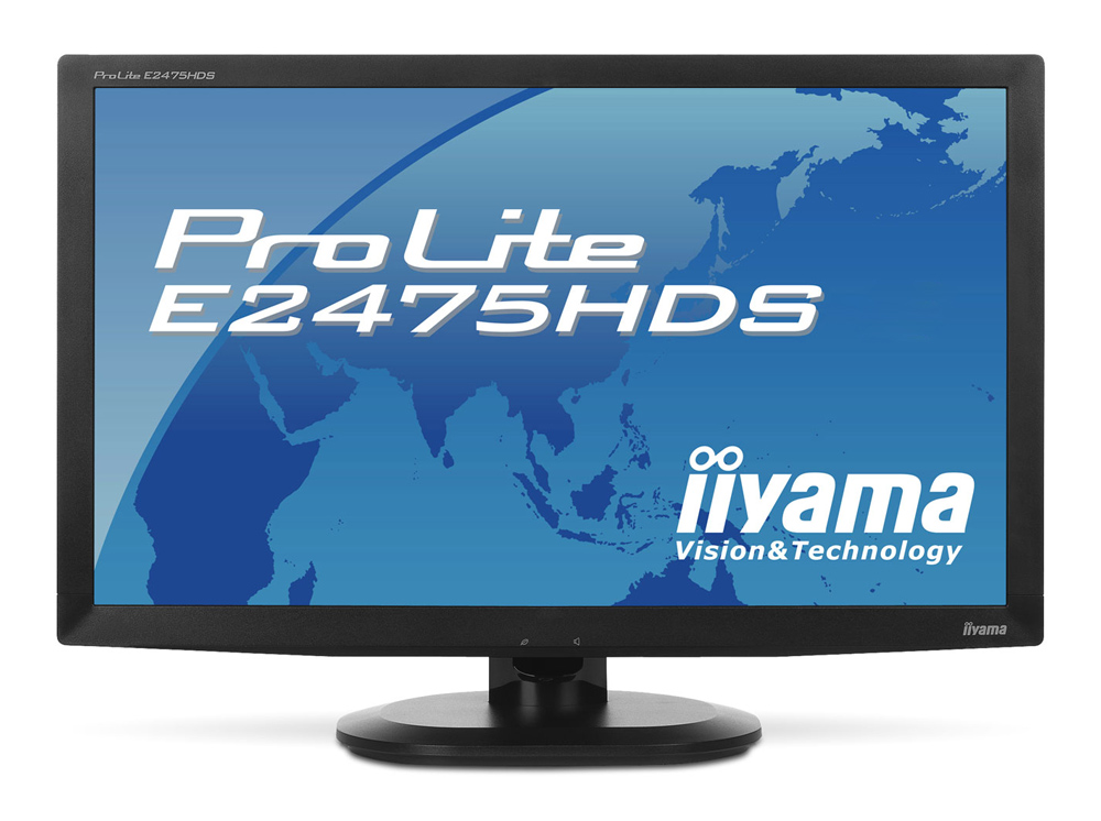 IIYAMA used οθόνη E2475HDS LED, 23.6", 1920x1080, VGA/HDMI/DVI, Grade A - IIYAMA 119629