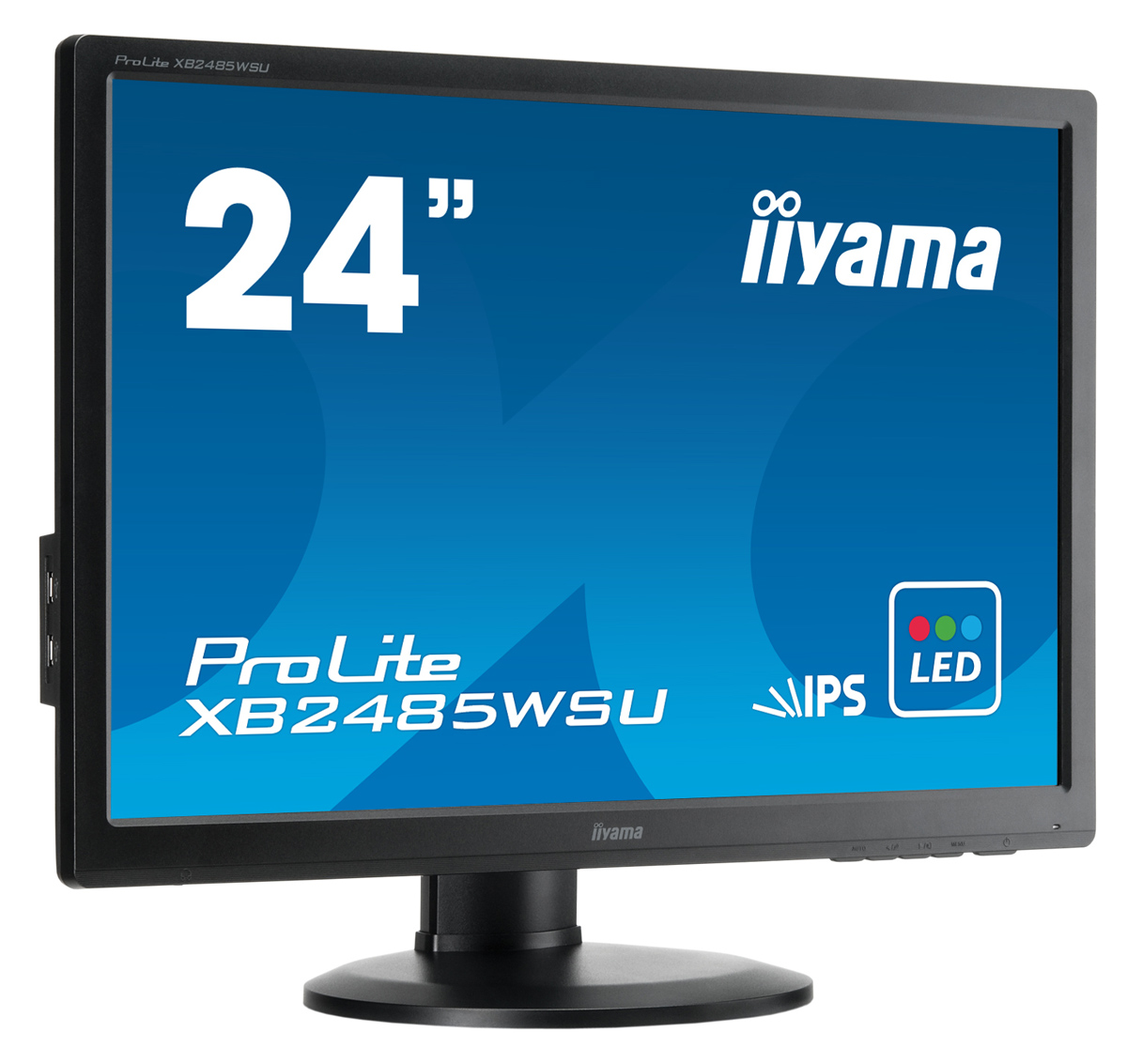 IIYAMA used οθόνη XB2485WSU LED IPS, 24.1", VGA/DVI/DisplayPort, Grade A - IIYAMA 116186