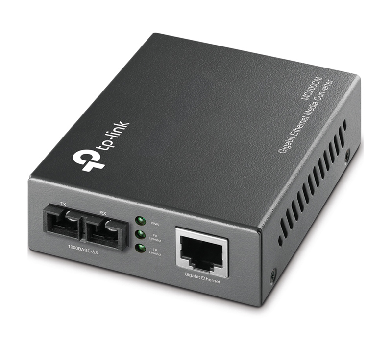 TP-LINK Gigabit Multi-Mode Media Converter MC200CM, Ver. 4.0 - TP-LINK 107164