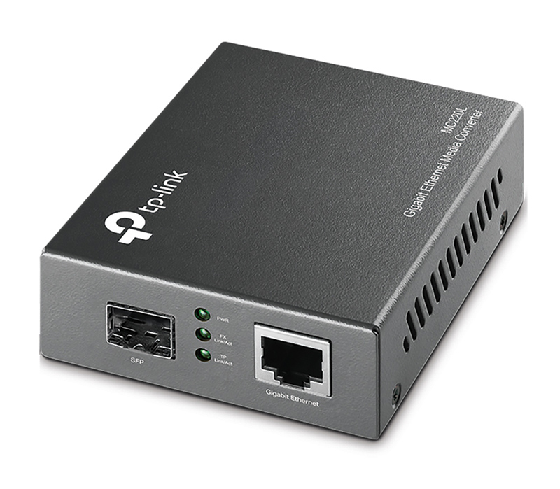 TP-LINK Gigabit SFP Media Converter MC220L, Ver. 4.20 - TP-LINK 107162
