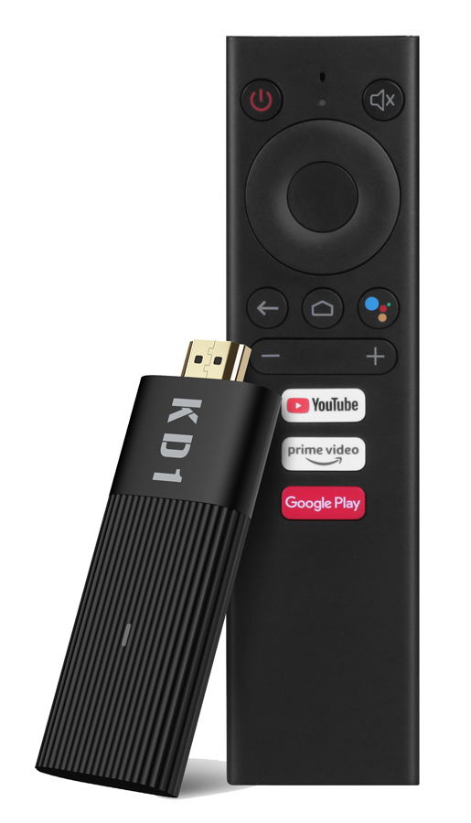 MECOOL TV Stick KD1, Google certificate, 4K, 2/16GB, WiFi, Android 10 - MECOOL 47328