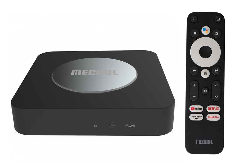 MECOOL TV Box KM2 Plus, Google/Netflix certificate, 4K, WiFi, Android 11 - MECOOL 104606