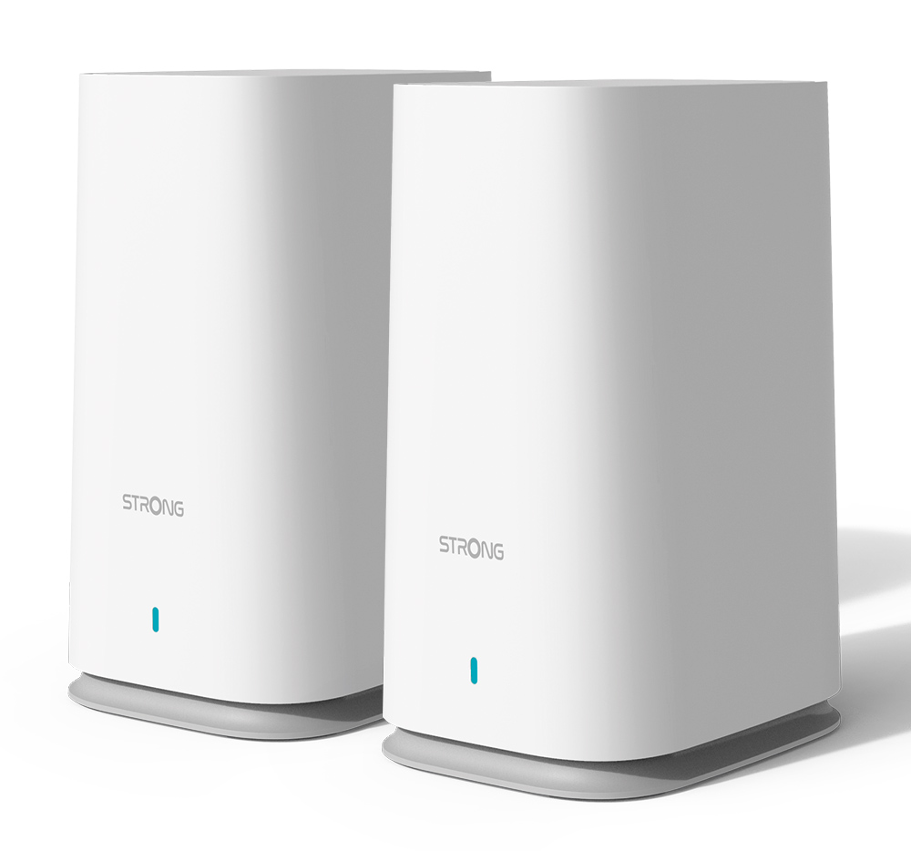 STRONG WiFi Mesh Home Kit ATRIA 2100, 2100Mbps Dual Band, 2τμχ - STRONG 116528