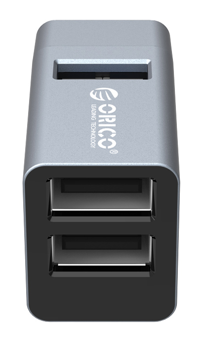 ORICO USB hub MINI-U32L, 3x θυρών, 5Gbps, USB σύνδεση, γκρι - ORICO 95395