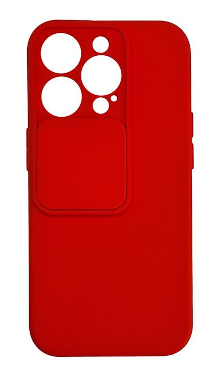 POWERTECH Θήκη Camshield Soft MOB-1790 για iPhone 13 Pro, κόκκινο - POWERTECH 107327