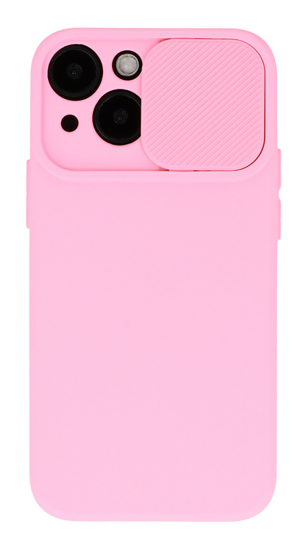 POWERTECH Θήκη Camshield Soft MOB-1794 για iPhone 14, ροζ - POWERTECH 107331
