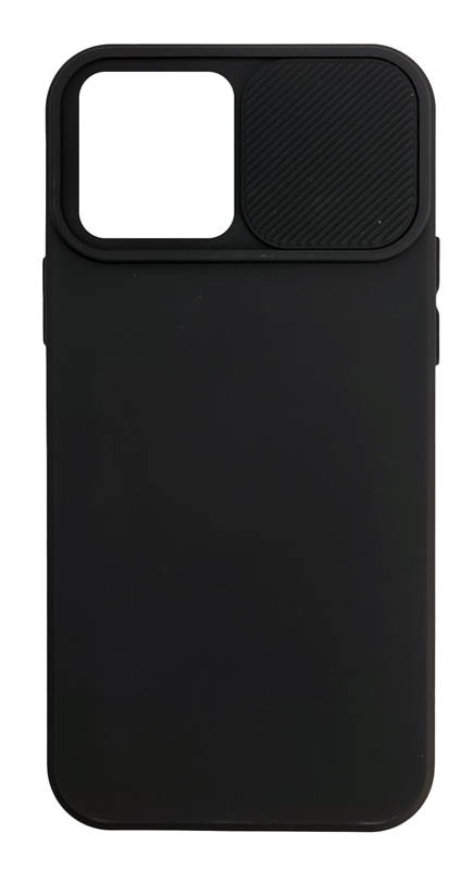 POWERTECH Θήκη Camshield Soft MOB-1799 για iPhone 14 Pro Max, μαύρη - POWERTECH 107336