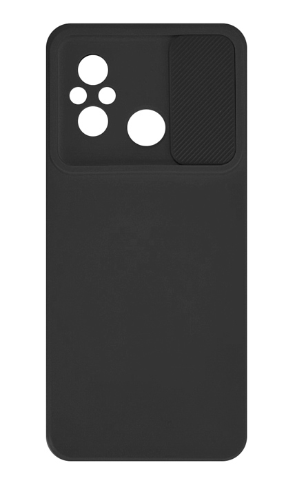 POWERTECH Θήκη Camshield Soft MOB-1895 για Xiaomi Redmi 12C/11A, μαύρο - POWERTECH 111369