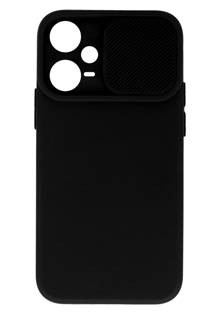 POWERTECH Θήκη Camshield Soft MOB-1903 για Xiaomi Note 12 Pro+, μαύρη - POWERTECH 111377
