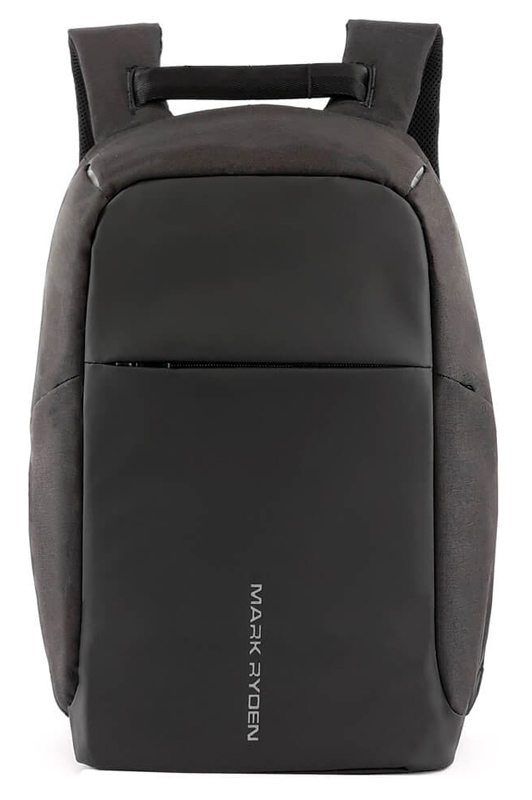 MARK RYDEN τσάντα πλάτης MR5815, με θήκη laptop 15.6", 15L, μαύρη - MARK RYDEN 42747