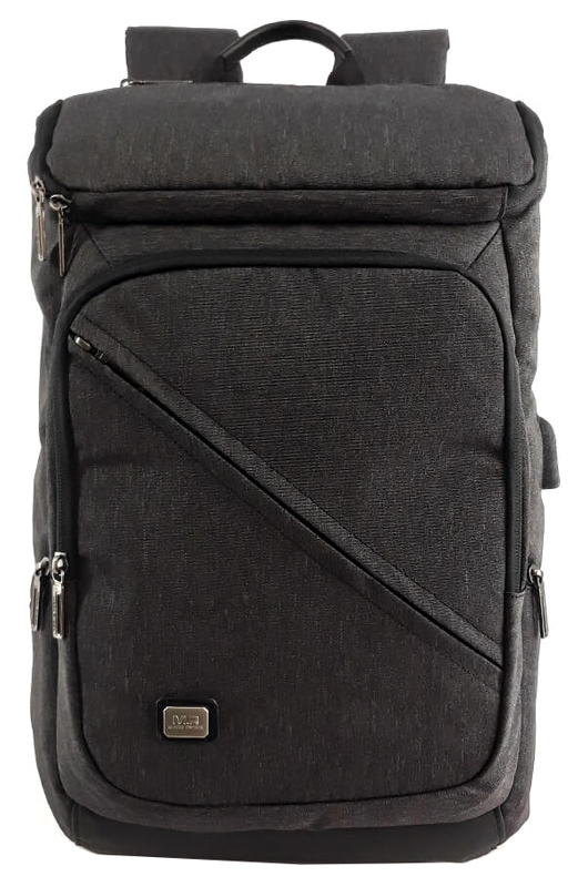 MARK RYDEN τσάντα πλάτης MR6545, με θήκη laptop 15.6", μαύρη - MARK RYDEN 42760
