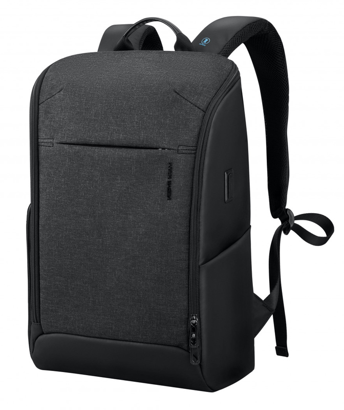 MARK RYDEN τσάντα πλάτης MR9201, με θήκη laptop 15.6", 18L, μαύρη - MARK RYDEN 42777