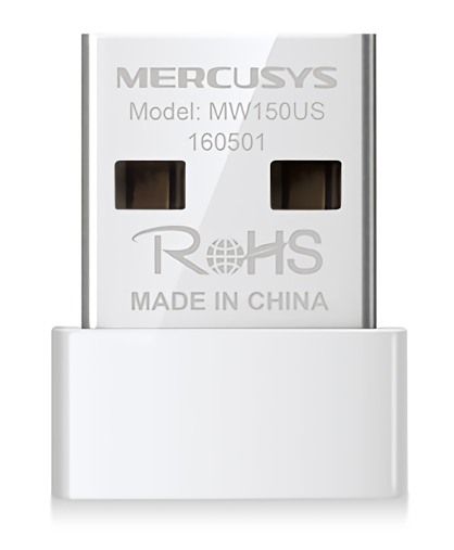 MERCUSYS ασύρματος USB αντάπτορας δικτύου MW150US, 150Mbps, Ver. 2 - MERCUSYS 77777