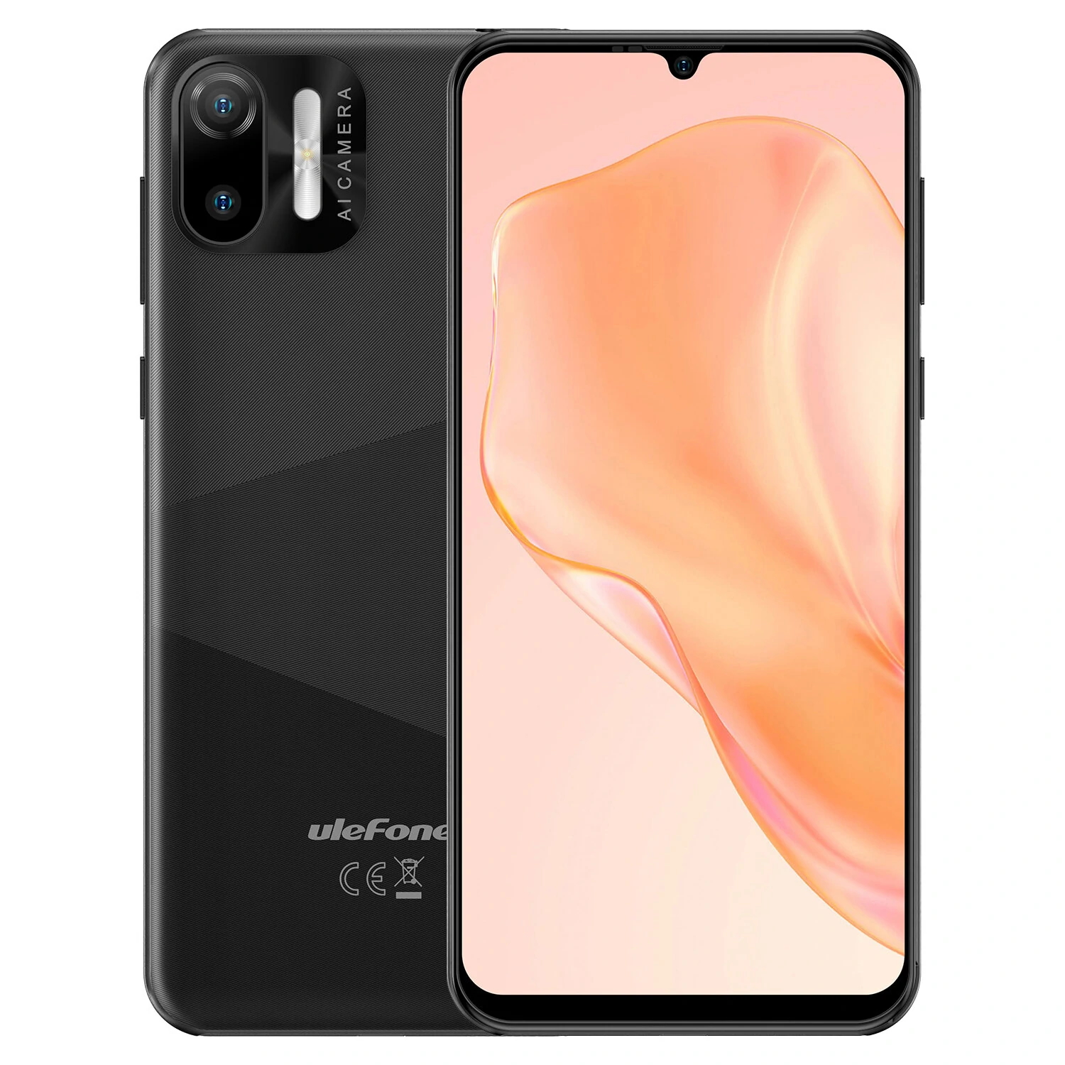 ULEFONE Smartphone Note 6P, 6.1", 2/32GB, Android 11 Go Edition, μαύρο - ULEFONE 46075