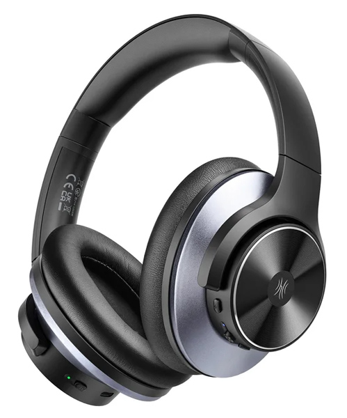 ONEODIO headphones A10, ενσύρματα & ασύρματα, Hi-Res ANC, 40mm, μαύρο - ONEODIO 111889