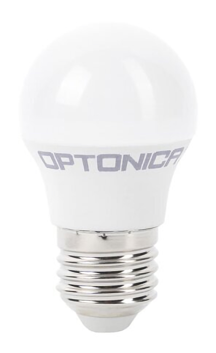 OPTONICA LED λάμπα G45 1337, 8W, 4500K, E27, 710lm - OPTONICA 108330