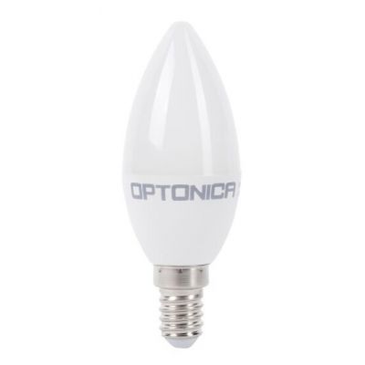 OPTONICA LED λάμπα candle C37 1428, 8W, 6000K, 710lm, E14 - OPTONICA 113568