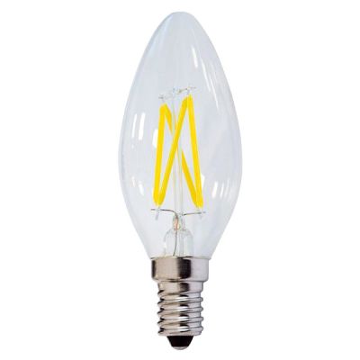 OPTONICA LED λάμπα Candle C35 Filament 1471, 4W, 4500K, E14, 400lm - OPTONICA 89369