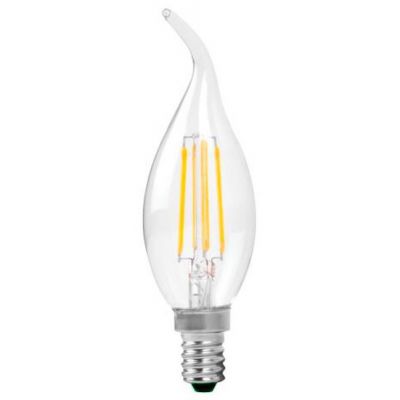 OPTONICA LED λάμπα Candle C35T Filament 1481, 4W, 4500K, E14, 400lm - OPTONICA 89371