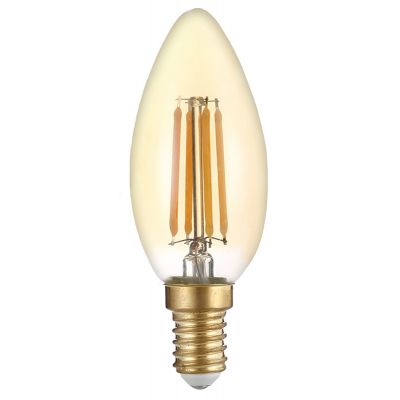 OPTONICA LED λάμπα Candle C35 Filament 1490, 4W, 2500K, E14, 400lm - OPTONICA 89373