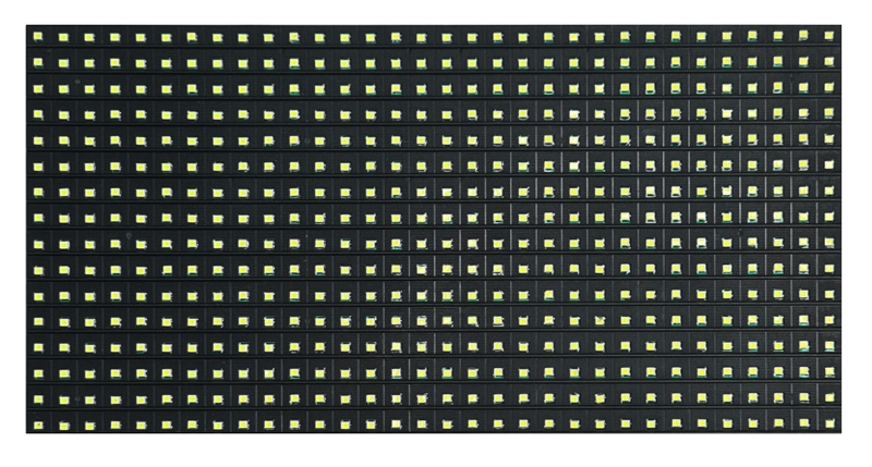 Ανταλλακτικό LED module P10 για πινακίδα LED, λευκό - UNBRANDED 98147