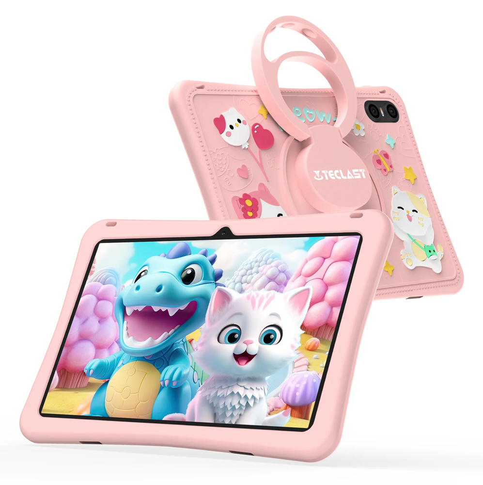 TECLAST tablet P30T Kids, 10.1", 4/64GB, Android 14, 6000mAh, ροζ - TECLAST 115925