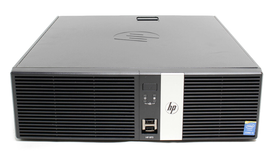 HP PC RP5 5810 SFF, Refurbished Grade A Repainted, i5-4570S, 4GB, 500GB, DVD, FreeDOS - HP 116921