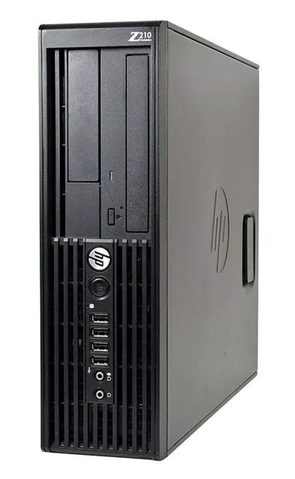 HP Workstation Z210 SFF, Refurbished Grade A Repainted, E31225, 4GB, 320GB, DVD, FreeDOS - HP 116924