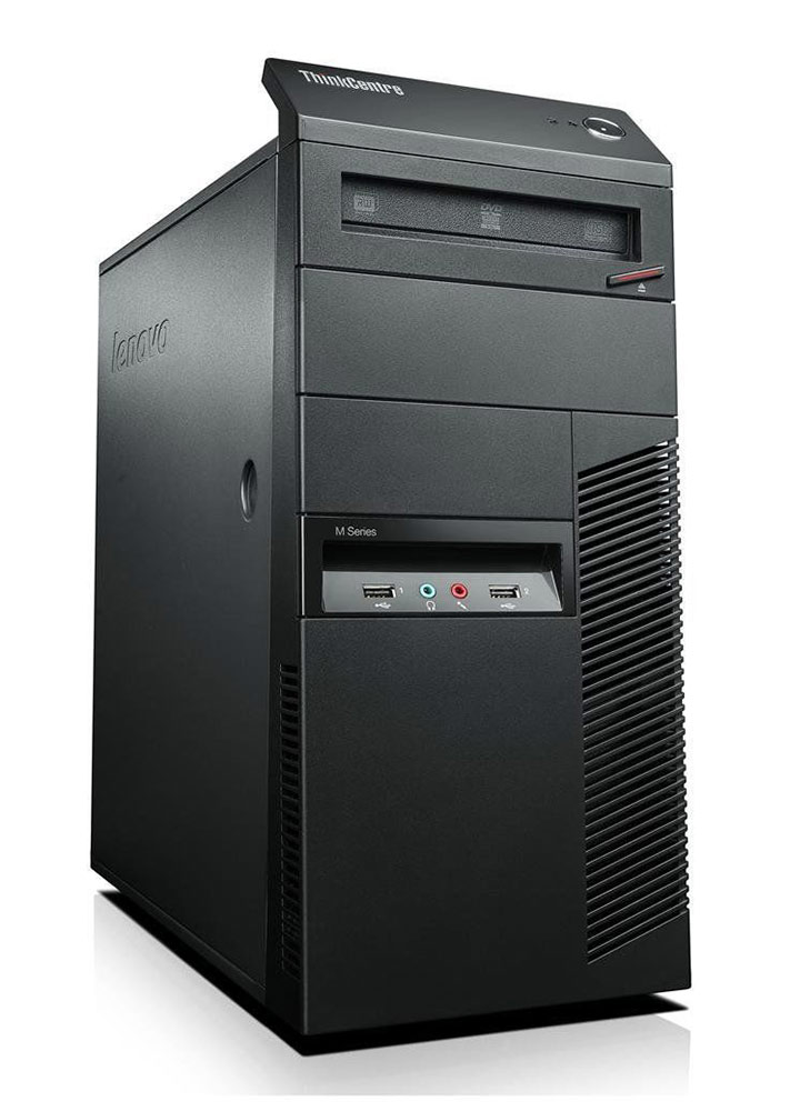 LENOVO PC ThinkCentre M91p MT, Refurbished Grade A Repainted, i7-2600, 8GB, 500GB, DVD, FreeDOS - LENOVO 116929