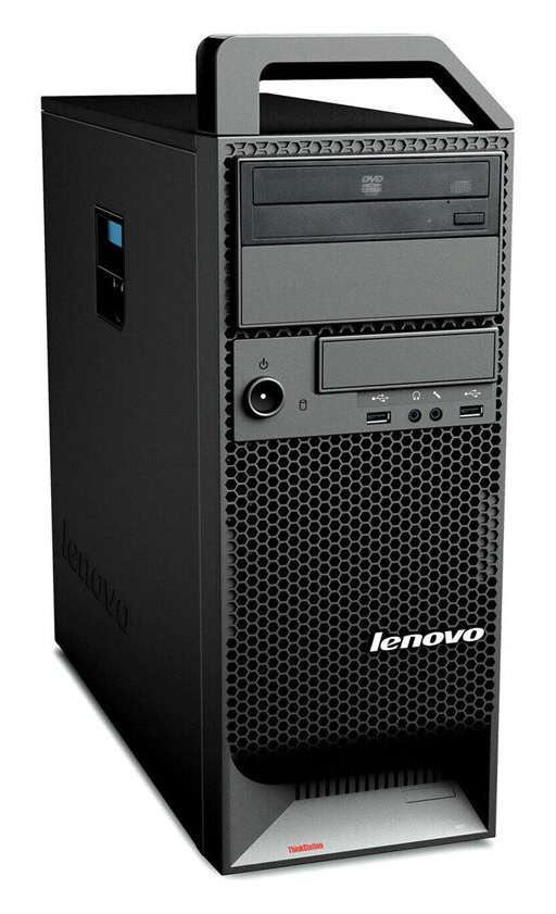 LENOVO PC ThinkCentre S30 MT, Refurbished Grade A Repainted, E5-1620, 8GB, 1TB, Nvidia Quadro 2000, DVD, FreeDOS - LENOVO 116933