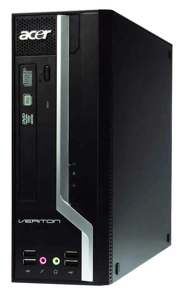 ACER PC Veriton X275 SFF, Refurbished Grade A Repainted, E6600, 2GB, 250GB, DVD, FreeDOS - ACER 116937