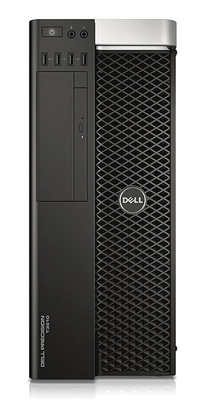 DELL PC Precision T3610 Tower, Refurbished Grade A Repainted, E5-1620 V2, 8GB, 2TB, Quadro K600, DVD, FreeDOS - DELL 117075