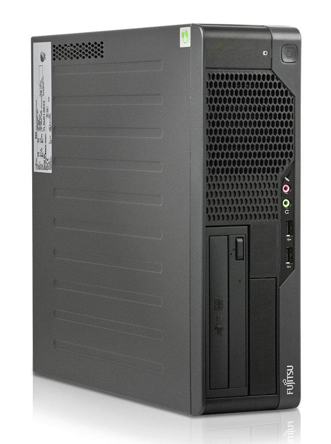 FUJITSU PC Esprimo E9900 SFF, Refurbished Grade A Repainted, i5-650, 4GB, 250GB HDD, DVD, FreeDOS - FUJITSU 117241