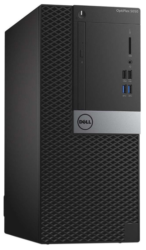 DELL PC OptiPlex 5050 MT, Refurbished Grade A Repainted, i5-6500, 8GB, 256GB SSD, DVD, FreeDOS - DELL 118597