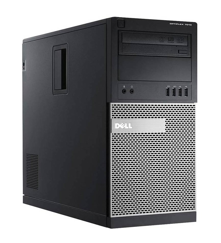 DELL PC OptiPlex 7010 MT, Refurbished Grade A Repainted, i5-3470, 4GB, 500GB HDD, DVD, FreeDOS - DELL 119116