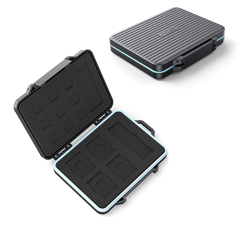 ORICO θήκη για κάρτες SD/Micro SD & card reader PHCD-7, 18 θέσεις, μαύρη - ORICO 49205