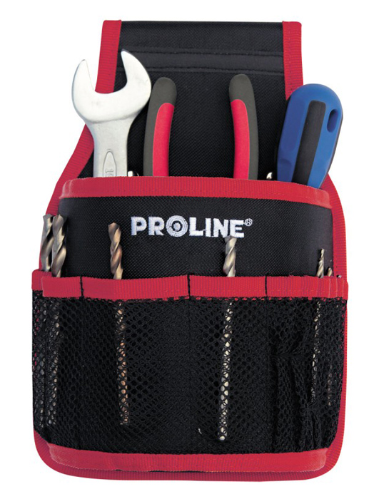 PROLINE εργαλειοθήκη ζώνης 52062 για εργαλεία χειρός, 11 θέσεων, μαύρη - PROLINE 104890