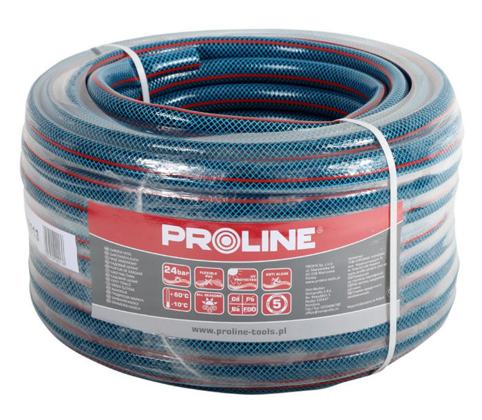 PROLINE λάστιχο ποτίσματος 99413, 24 bar, 1/2", 30m - PROLINE 98524