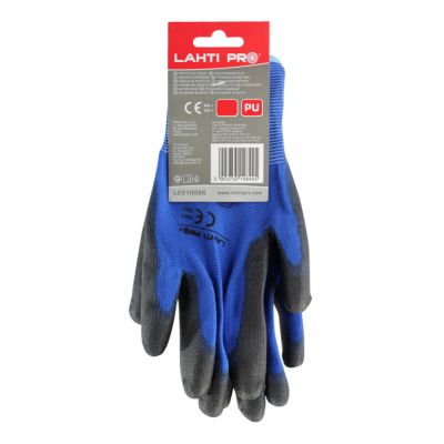 LAHTI PRO γάντια εργασίας L2310, αντιολισθητικά, 10/XL, μπλε-μαύρο - PROLINE 50258