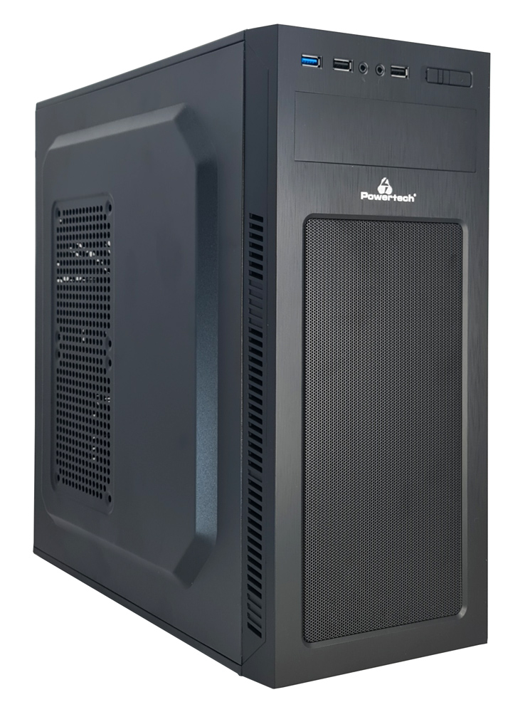 POWERTECH PC Case PT-1168 με 550W PSU, ATX, 418x200x416mm, μαύρο - POWERTECH 112088