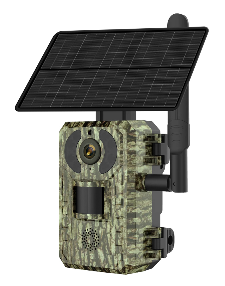 POWERTECH smart ηλιακή κάμερα κυνηγού PT-1178, 4MP, 4G, PIR, SD, IP66 - POWERTECH 112235