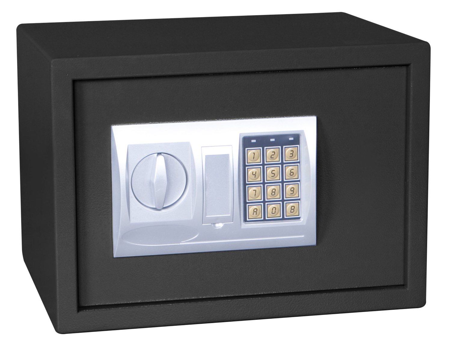 POWERTECH χρηματοκιβώτιο ασφαλείας PT-1193, ψηφιακό κλείδωμα, 35x25x25cm - POWERTECH 112536