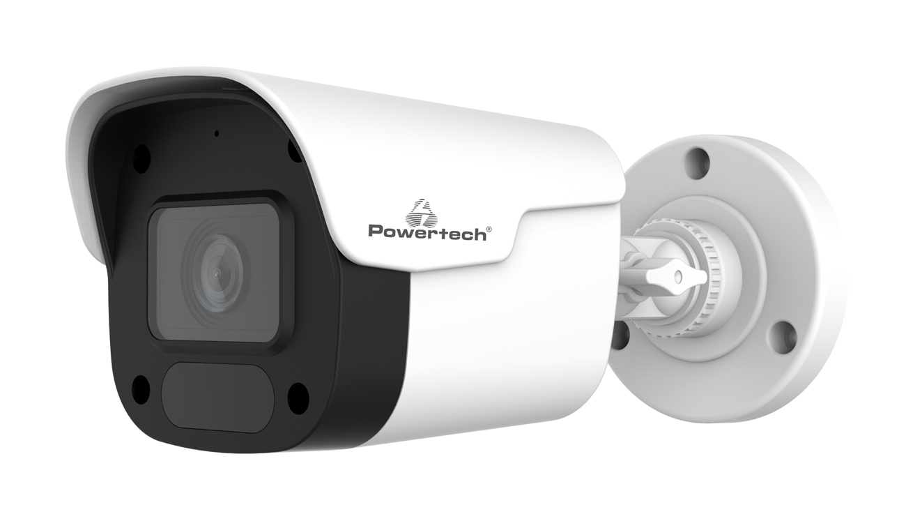 POWERTECH IP κάμερα PT-1234 με μικρόφωνο, 3.6mm, 2MP, PoE, IR 25m - POWERTECH 112835